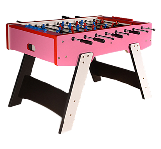 Розовый футбол