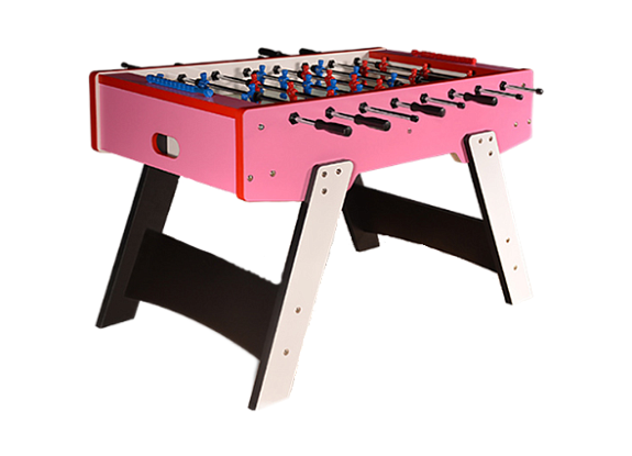 Розовый футбол