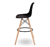 Стул барный Eames черный рис 8