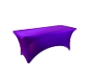 Стрейч скатерть для прямоугольного стола фиолетовая рис 3