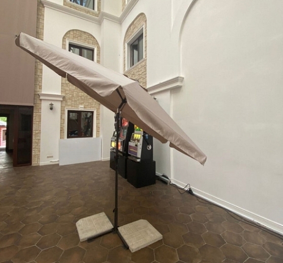 Зонт уличный Волан шестиугольник рис 1