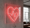 Аренда неоновой вывески «Сердце» к 8 марта рис 2