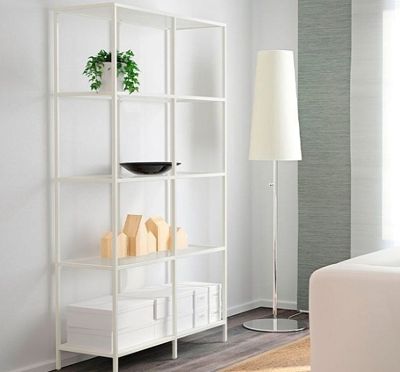 Стеллаж White Glass рис 2