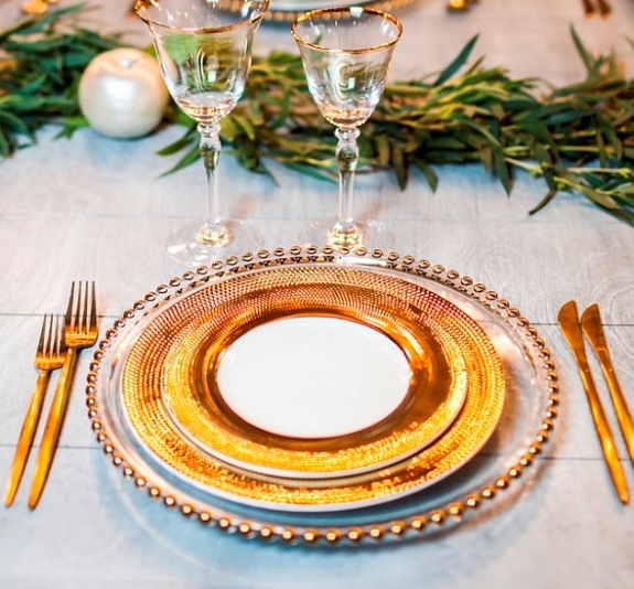 Тарелки пластиковые Барбара рис 2