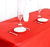 Стрейч скатерть для прямоугольного стола красная рис 2