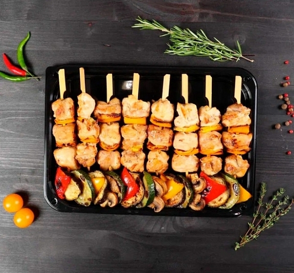 Брошетт из куриного филе рис 1