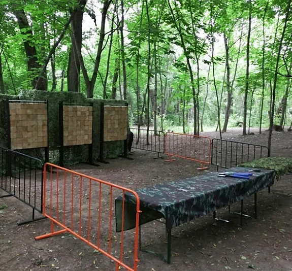 Тир Метание саперных лопат рис 1