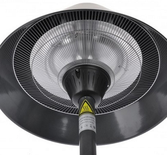 Уличный электрический настольный обогреватель Hügett Tabletop Brown рис 3