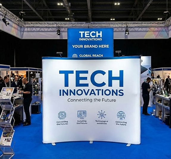 Поп Ап стенд с Башней изогнутая конструкция рис 4