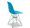 Стул Eames металл синий рис 3