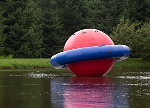 Летающая Тарелка на воде