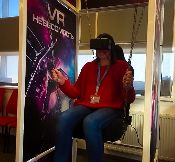 картинка Качели Невесомость VR от компании Рент-Бери