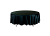Скатерть круглая 3м черная «Жаккард»