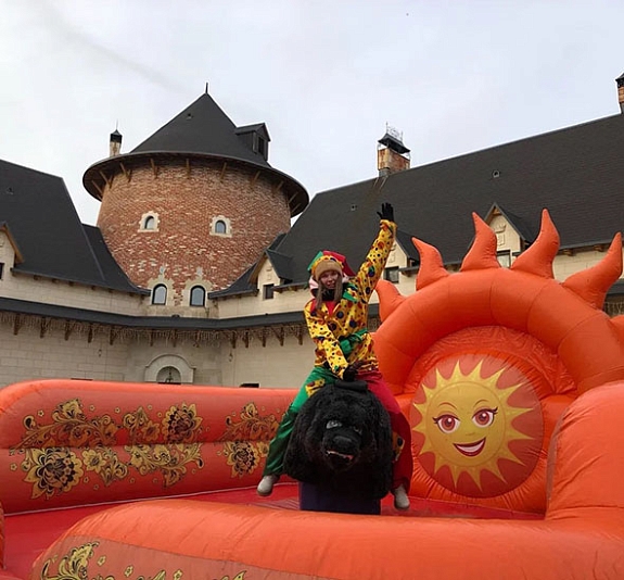 картинка Аттракцион Волк Родео от компании Рент-Бери