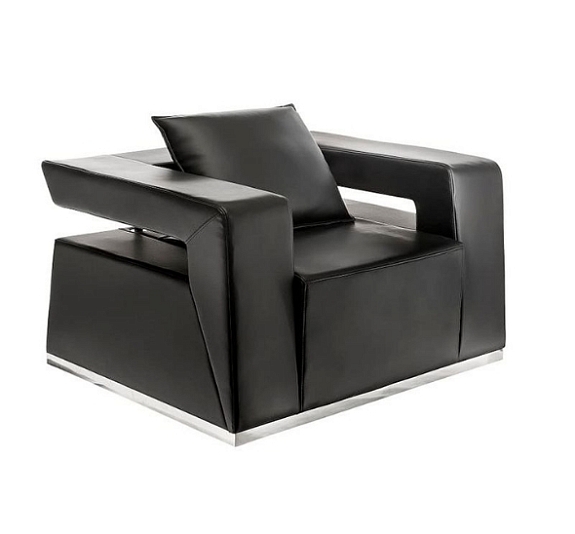 Кресло Hi-Tech черное рис 1