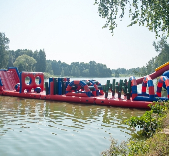 картинка Водная полоса препятствий от компании Рент-Бери