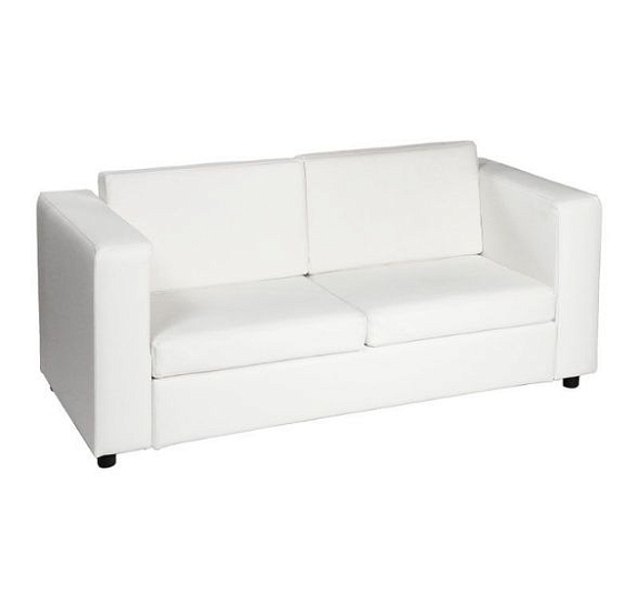 Диван Cyber двухместный белый рис 2