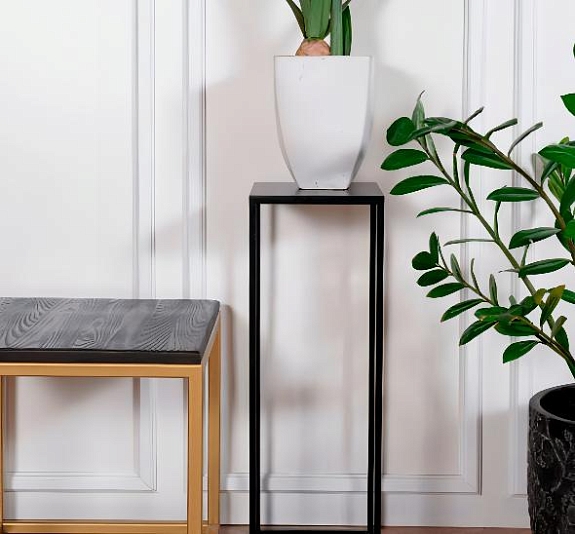 картинка Коктейльный стол High Cube черный от компании Рент-Бери