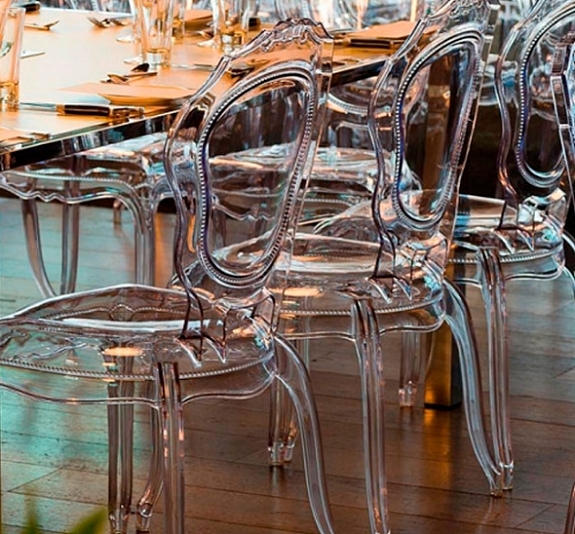 Стул прозрачный Bella рис 3