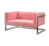 Диван Andrian Silver Pink рис 1
