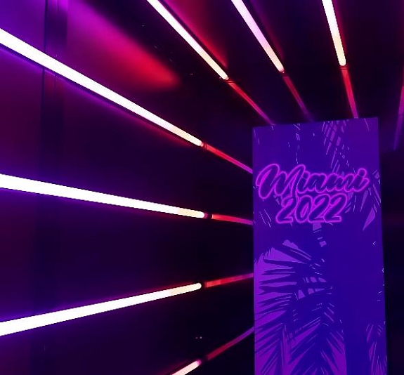 Фотозона "Неоновый туннель" рис 2