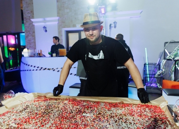 Шоколадная пицца