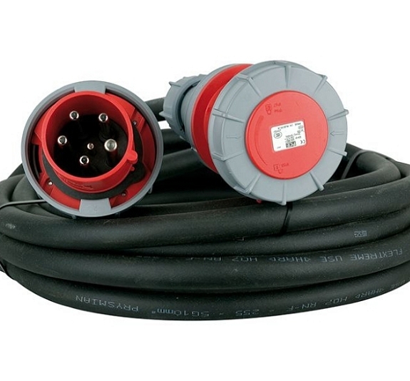 Силовой кабель 380V-63А-20 м рис 3