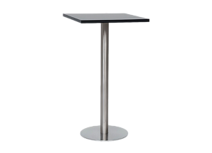 Стол коктейльный Quadratic 60х60 черный