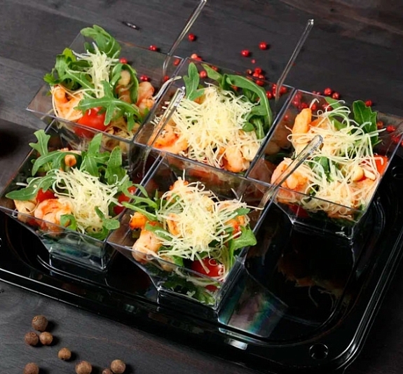 Салат с креветками рис 1