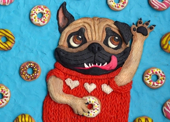 Мастер-класс «Картина из пластилина»