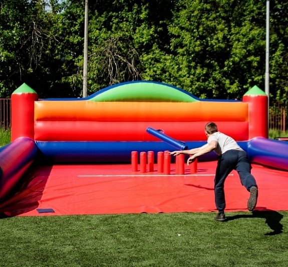 картинка Городки надувные от компании Рент-Бери