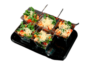 Салат с креветками