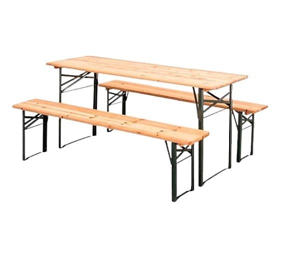 Стол складной 220×70 см рис 1