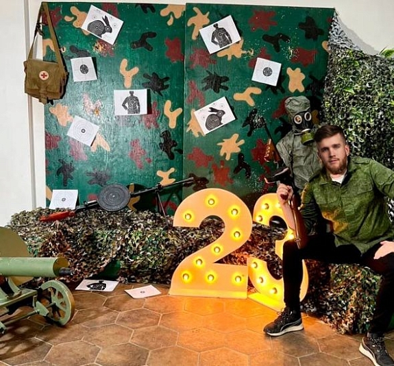 картинка Фотозона "С 23 февраля" от компании Рент-Бери