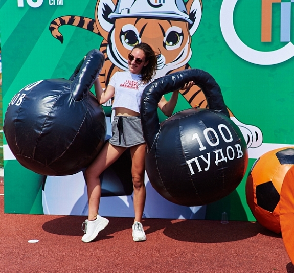 картинка Гигантская гиря от компании Рент-Бери