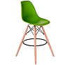 Стул барный Eames зеленый рис 5