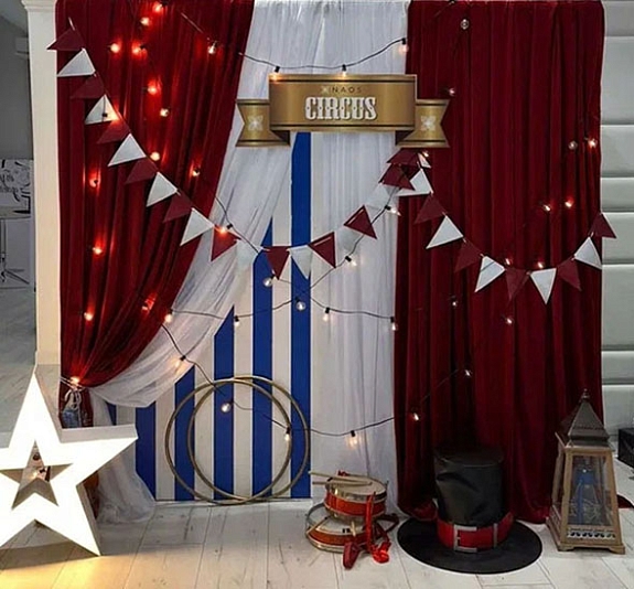 Фотозона Цирк рис 1