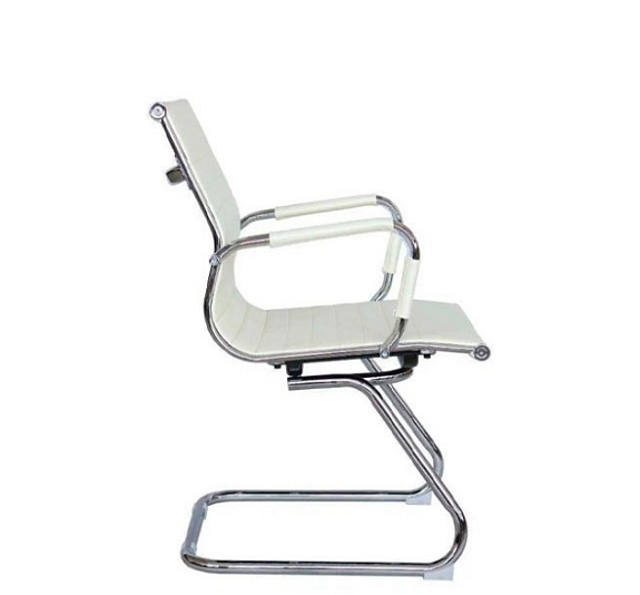 Кресло офисное Conference белое рис 4