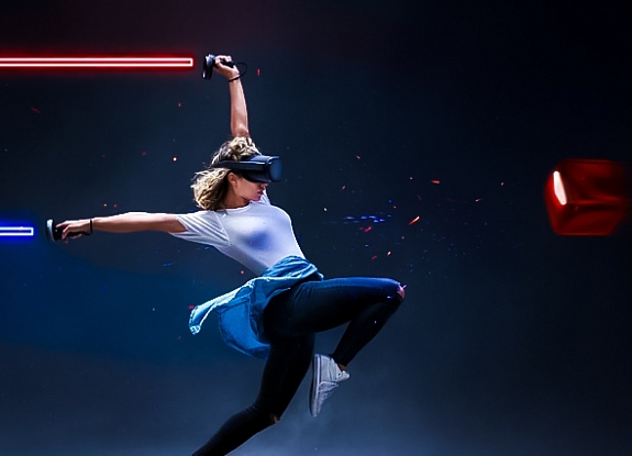 картинка Бит-сайбер VR от компании Рент-Бери