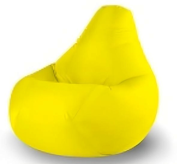 картинка Пуф кресло-мешок желтый от компании Рент-Бери