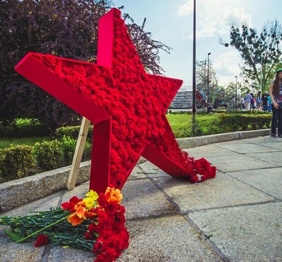 картинка Фотозона «Звезда из цветов» от компании Рент-Бери