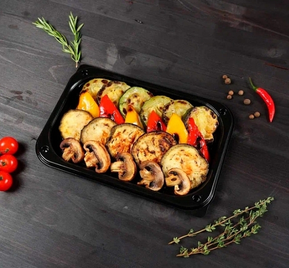 Овощи на гриле рис 1