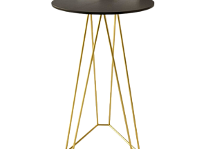 Стол фуршетный Rinfresco D-70 Black and Gold
