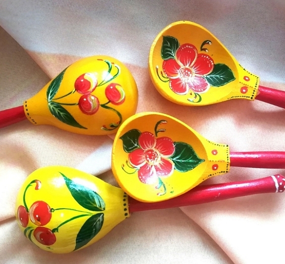 Мастер-класс "Расписные ложки" рис 4
