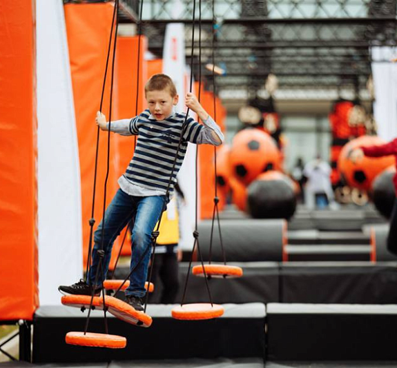 картинка Полоса препятствий «Супер Ниндзя Light» от компании Рент-Бери