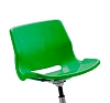 Стул пластиковый Snille зелёный рис 3