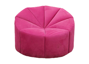 Кресло-пуф Вельвет Розовый