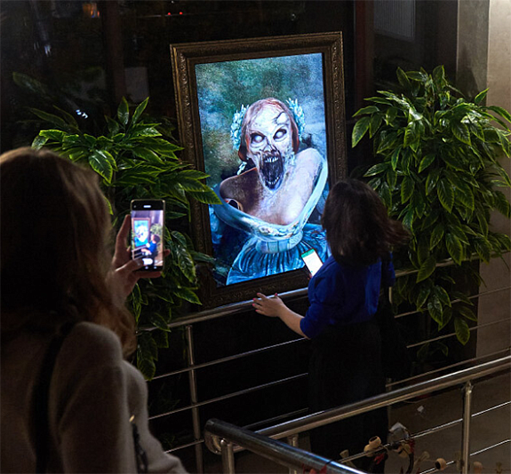 Страшные живые картины рис 2