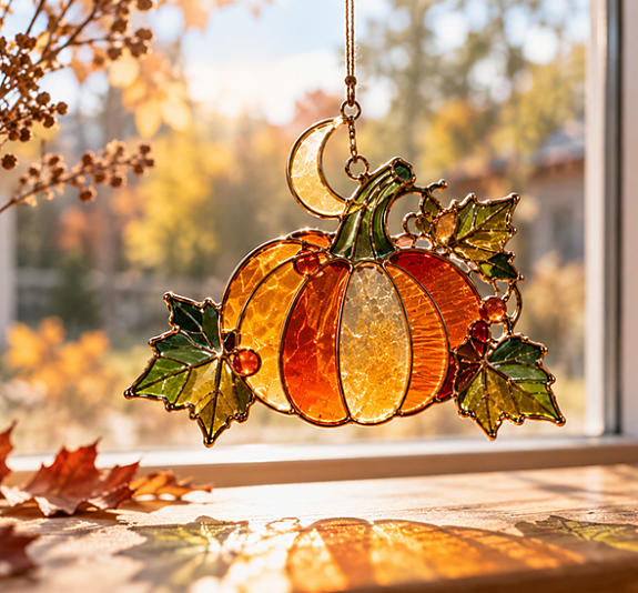 Мастер-класс «Витражи на Хэллоуин»