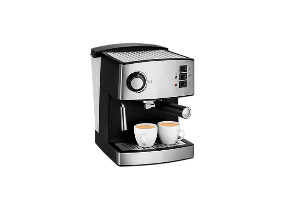 Кофеварка 0,85 кВт чёрная